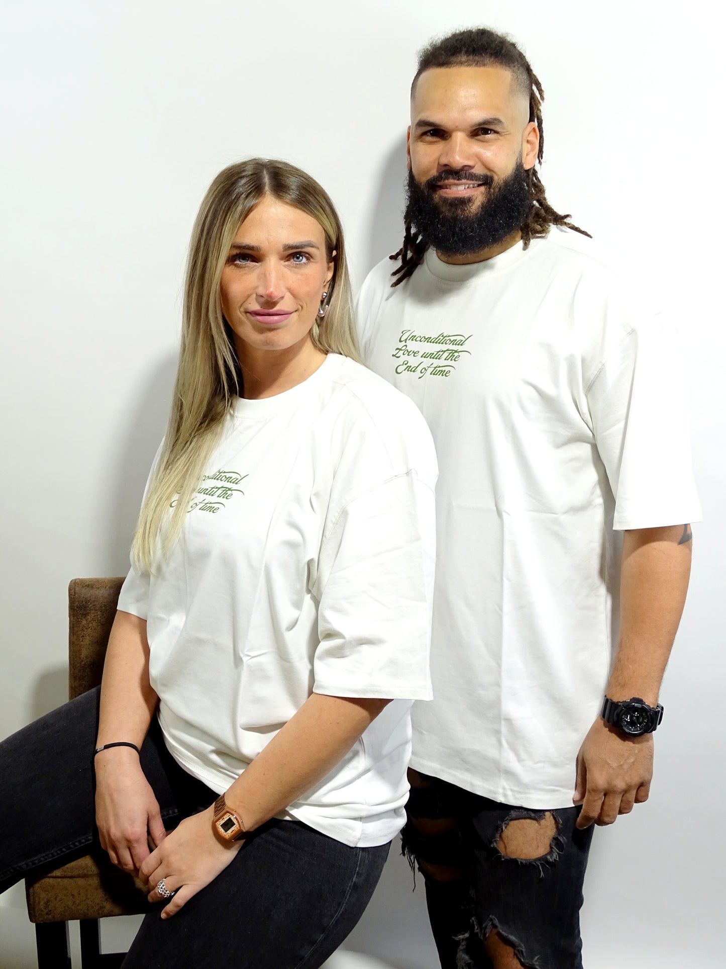 Tee-Shirt d'amour Blanc