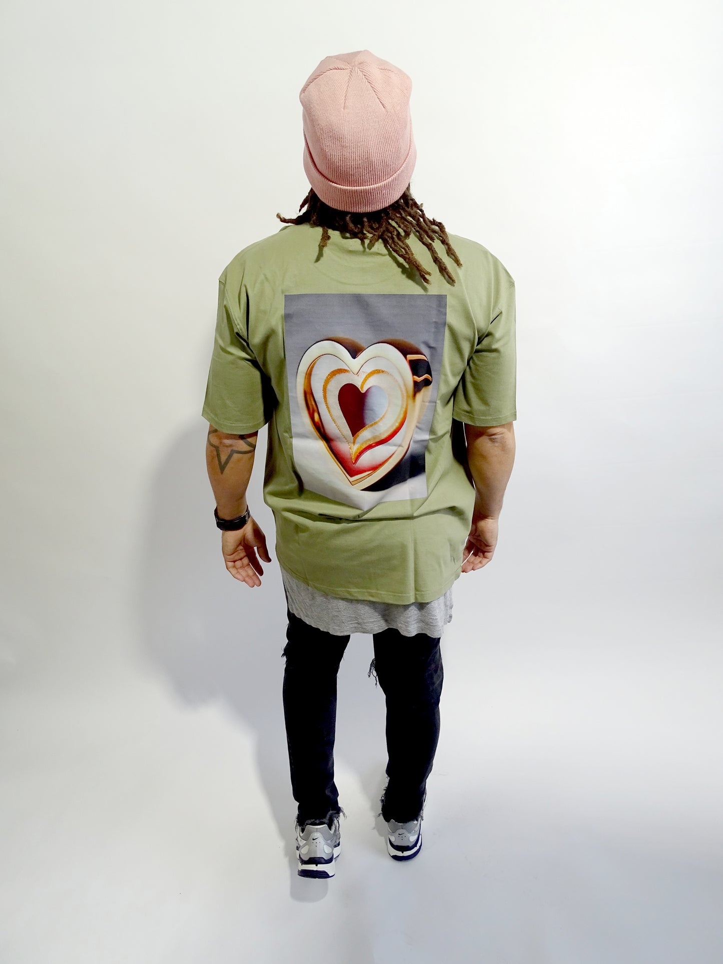 Tee-Shirt d'amour Kaki