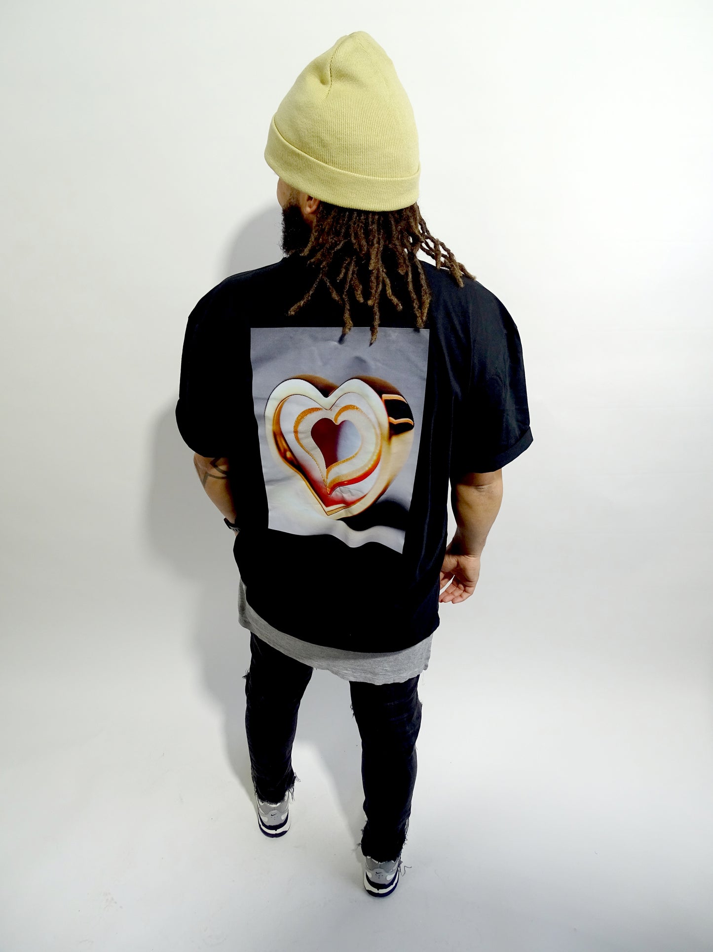 Tee-Shirt d'amour Noir