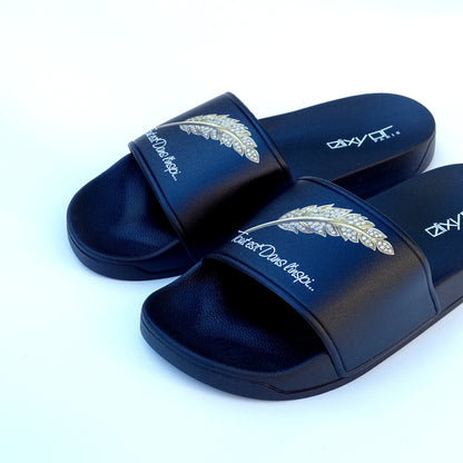 Claquettes TEDL'I – "Tout est dans l’inspi" Noir