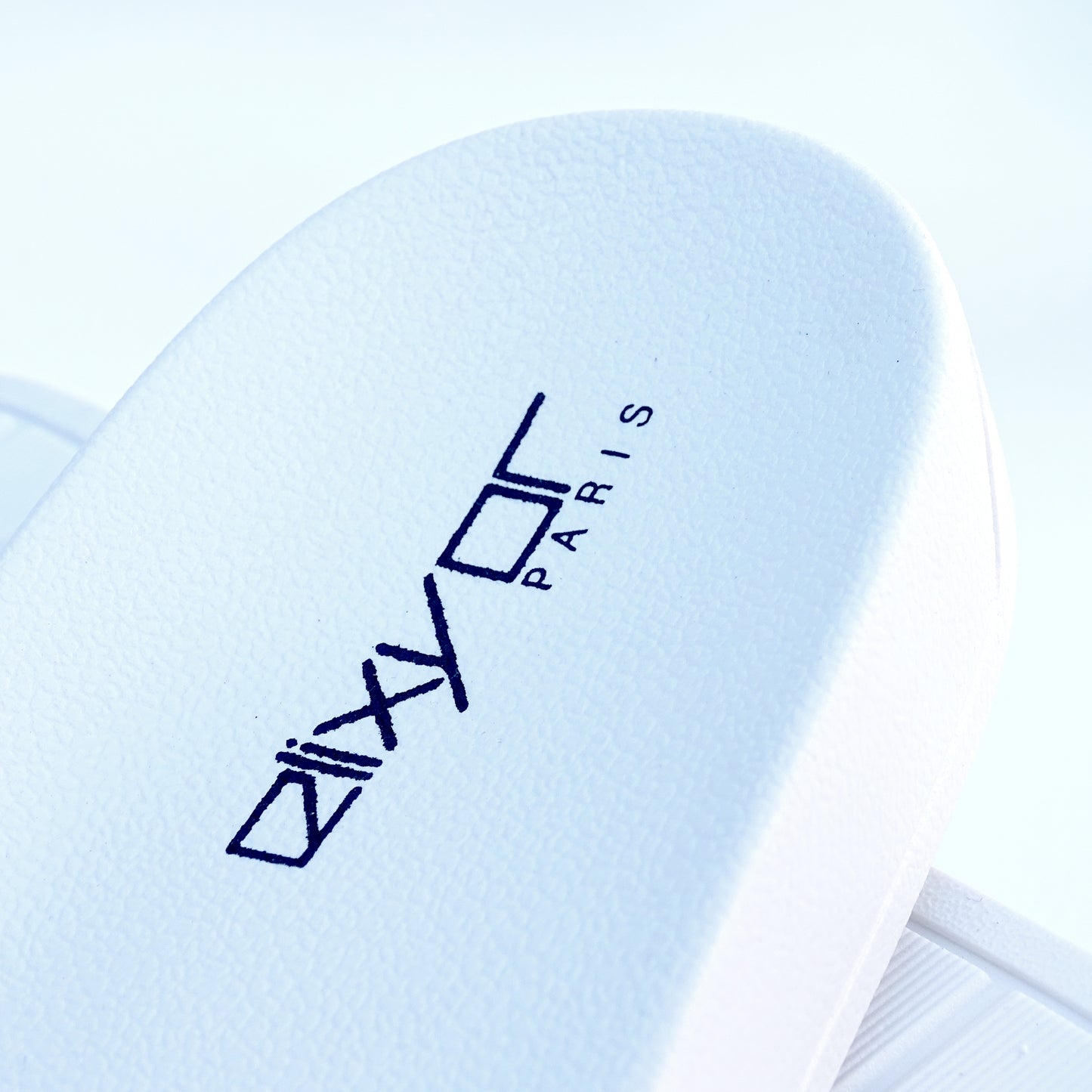 Claquettes TEDL'I – "Tout est dans l’inspi" Blanc